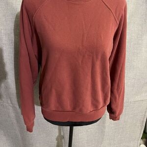 Rust Red Sweatshirt